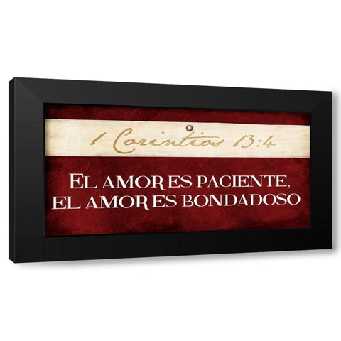 Corintios Black Modern Wood Framed Art Print with Double Matting by Grey, Jace