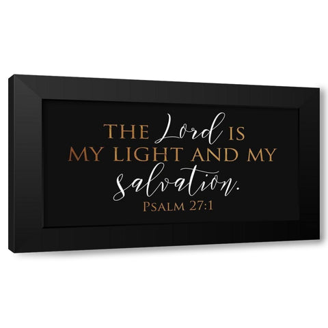 Love Salvation Black Modern Wood Framed Art Print with Double Matting by Grey, Jace