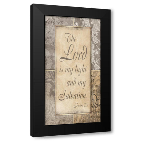 Light And My Salvation Black Modern Wood Framed Art Print with Double Matting by Grey, Jace