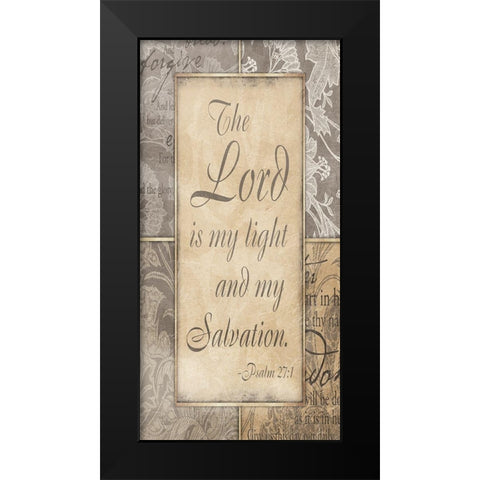 Light And My Salvation Black Modern Wood Framed Art Print by Grey, Jace
