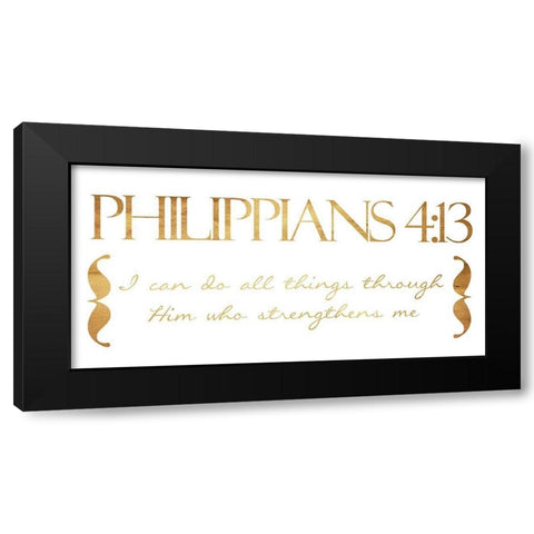 I Can Do All Black Modern Wood Framed Art Print with Double Matting by Grey, Jace
