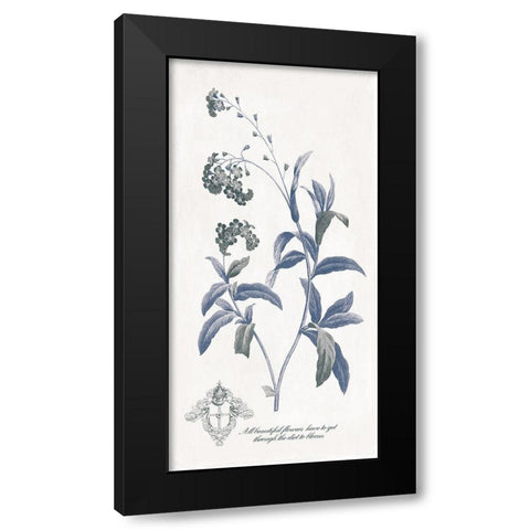 Beautiful Flowers Black Modern Wood Framed Art Print by Grey, Jace