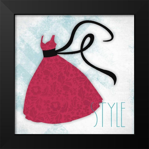 Style Black Modern Wood Framed Art Print by Grey, Jace