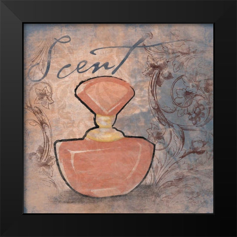 Scent Black Modern Wood Framed Art Print by Grey, Jace