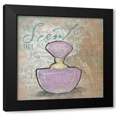 Scent Black Modern Wood Framed Art Print by Grey, Jace