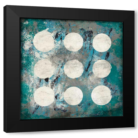 RC Abstract Black Modern Wood Framed Art Print by Grey, Jace