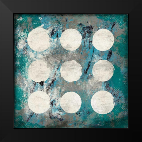 RC Abstract Black Modern Wood Framed Art Print by Grey, Jace