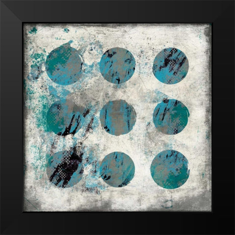 RC Abstract Black Modern Wood Framed Art Print by Grey, Jace
