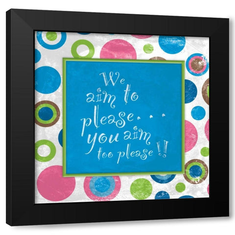 Bath bubblygum  2 Black Modern Wood Framed Art Print with Double Matting by Grey, Jace