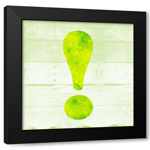 SHIFT KEY ! Black Modern Wood Framed Art Print with Double Matting by Grey, Jace