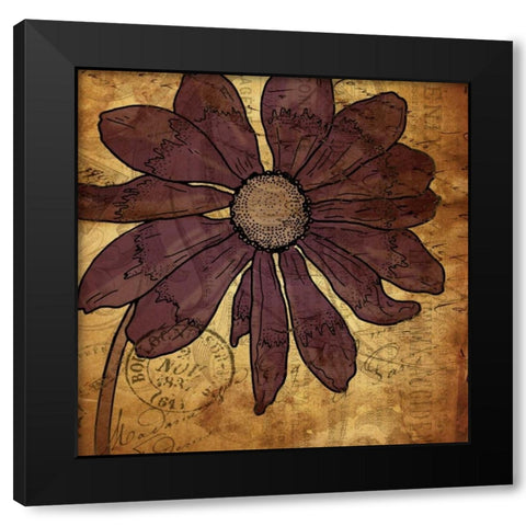 Paris 8 Black Modern Wood Framed Art Print by Grey, Jace