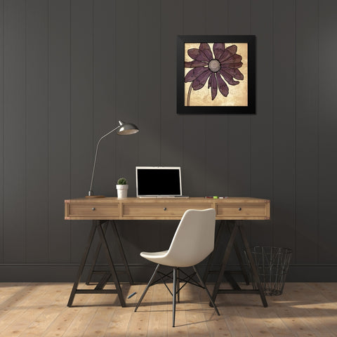 Paris 8 Black Modern Wood Framed Art Print by Grey, Jace