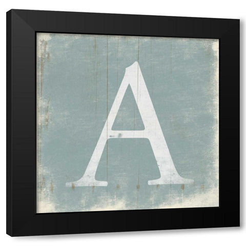 A Black Modern Wood Framed Art Print with Double Matting by Grey, Jace