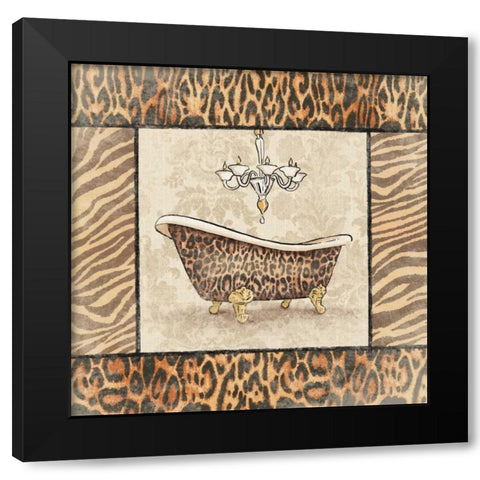 Bath1 Black Modern Wood Framed Art Print by Grey, Jace