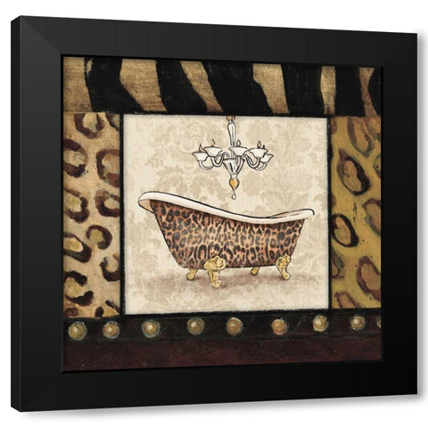 Bath1 Black Modern Wood Framed Art Print by Grey, Jace