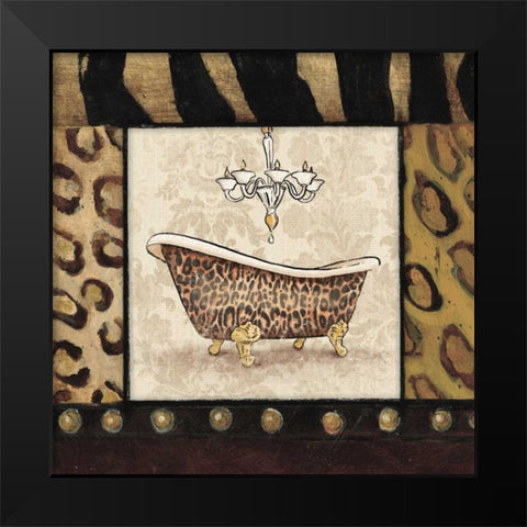 Bath1 Black Modern Wood Framed Art Print by Grey, Jace