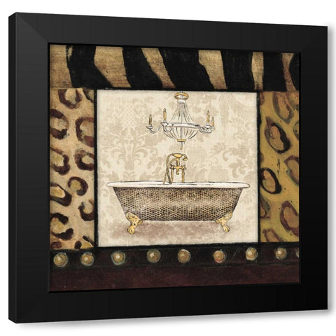 Bath 3 Black Modern Wood Framed Art Print by Grey, Jace