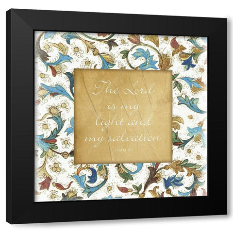 My Salvation Black Modern Wood Framed Art Print by Grey, Jace