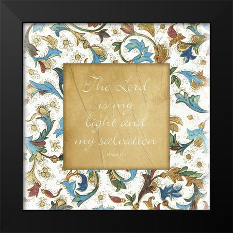My Salvation Black Modern Wood Framed Art Print by Grey, Jace