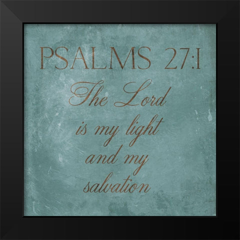 Salvation Black Modern Wood Framed Art Print by Grey, Jace