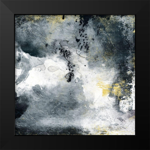 Cloud In The Water Black Modern Wood Framed Art Print by Grey, Jace