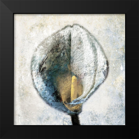 Stand Out Black Modern Wood Framed Art Print by Grey, Jace