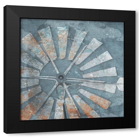 In The Wind Black Modern Wood Framed Art Print with Double Matting by Grey, Jace