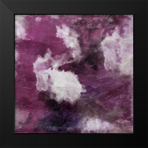 Atmosphere Abstract Black Modern Wood Framed Art Print by Grey, Jace