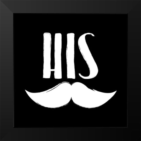 ReHis Stash Black Modern Wood Framed Art Print by Grey, Jace