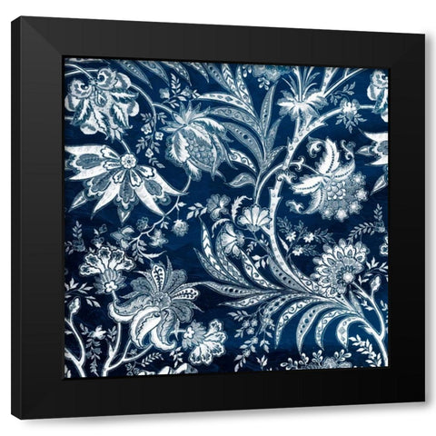 Blue Gypsy Black Modern Wood Framed Art Print by Grey, Jace