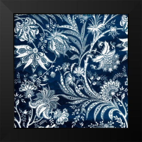 Blue Gypsy Black Modern Wood Framed Art Print by Grey, Jace