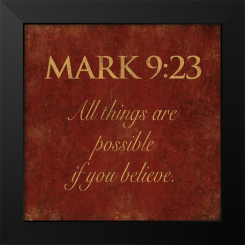 Mark Spice Black Modern Wood Framed Art Print by Grey, Jace