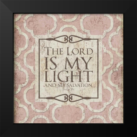 My Love Black Modern Wood Framed Art Print by Grey, Jace