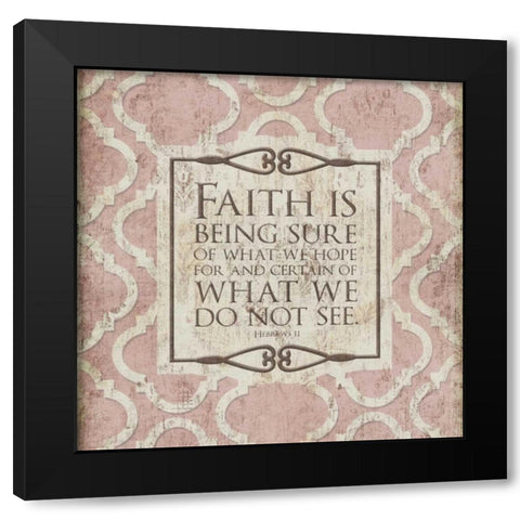 What We Hope Black Modern Wood Framed Art Print by Grey, Jace