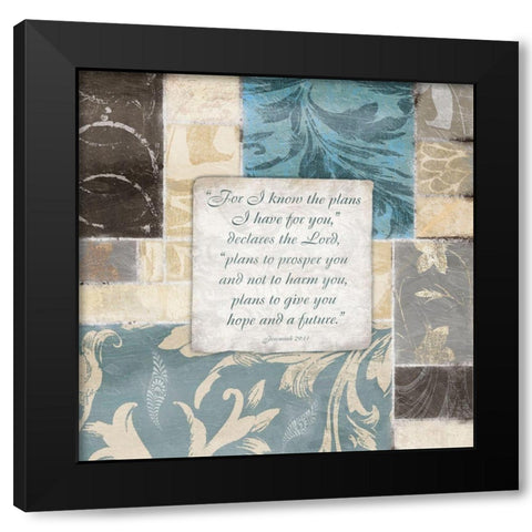 Lord Prosper Black Modern Wood Framed Art Print by Grey, Jace