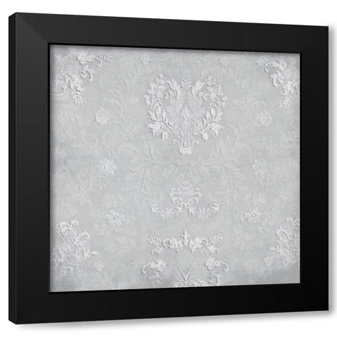 Silver Growth Black Modern Wood Framed Art Print by Grey, Jace