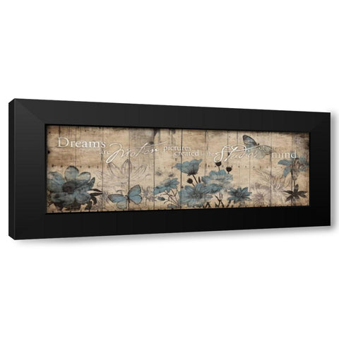 Studios Of Our Mind Black Modern Wood Framed Art Print with Double Matting by Grey, Jace