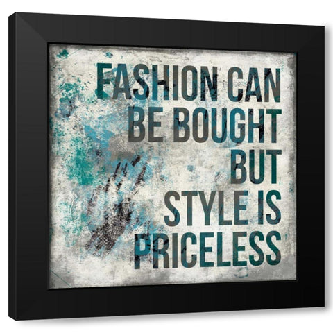 Style 2 Black Modern Wood Framed Art Print by Grey, Jace