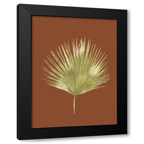 Green Tea Black Modern Wood Framed Art Print with Double Matting by Keith, Jesse