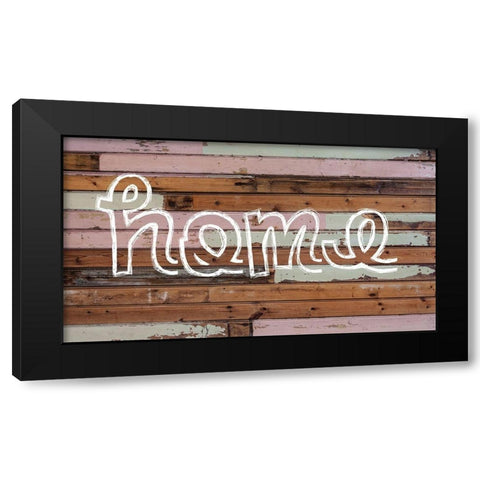 Home Barnwood Black Modern Wood Framed Art Print with Double Matting by Matic, Jelena