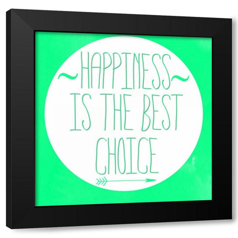 Is The Best Black Modern Wood Framed Art Print with Double Matting by Matic, Jelena