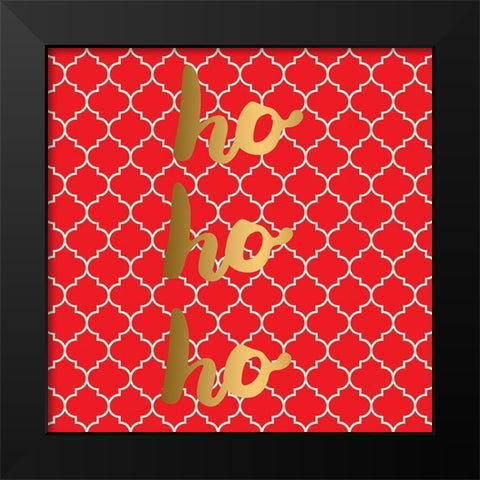 Tree Ho Black Modern Wood Framed Art Print by Matic, Jelena
