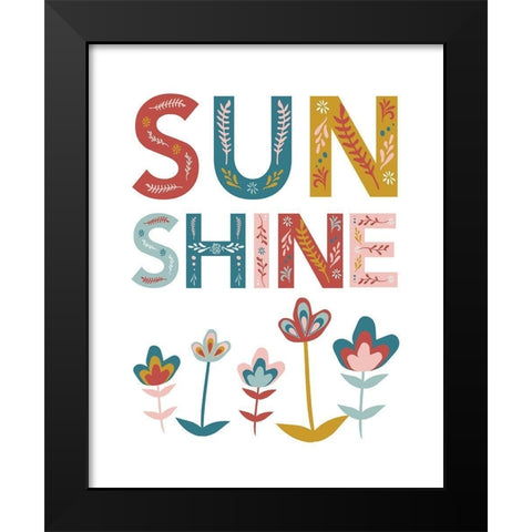 Sunshine_8x10_JenniferMcCully Black Modern Wood Framed Art Print by McCully, Jennifer