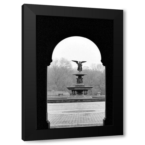 Central Park Diptych A Black Modern Wood Framed Art Print with Double Matting by Grey, Jace
