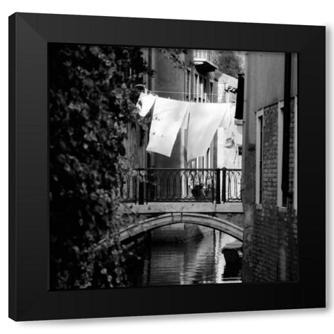 Cinque calli di Venezia 4 E Black Modern Wood Framed Art Print with Double Matting by Grey, Jace