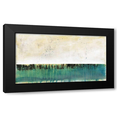 Hindsight Black Modern Wood Framed Art Print with Double Matting by Grey, Jace