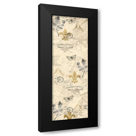Fluers Black Modern Wood Framed Art Print by Allen, Kimberly