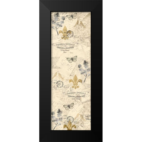 Fluers Black Modern Wood Framed Art Print by Allen, Kimberly