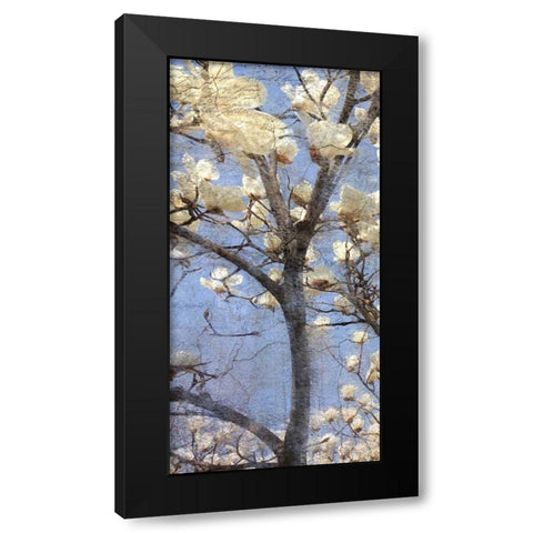 Magnolia Panel 1 Black Modern Wood Framed Art Print by Allen, Kimberly