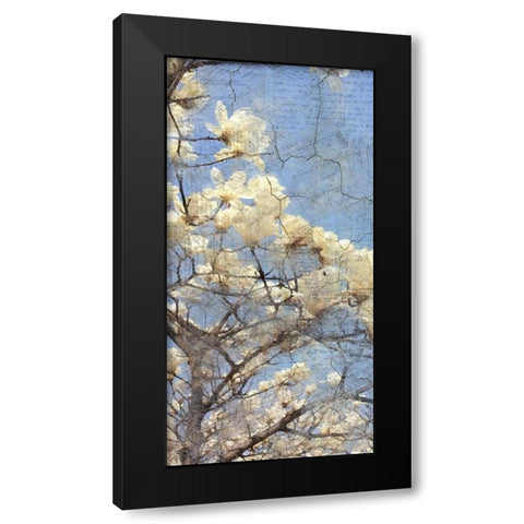 Magnolia Panel 2 Black Modern Wood Framed Art Print by Allen, Kimberly